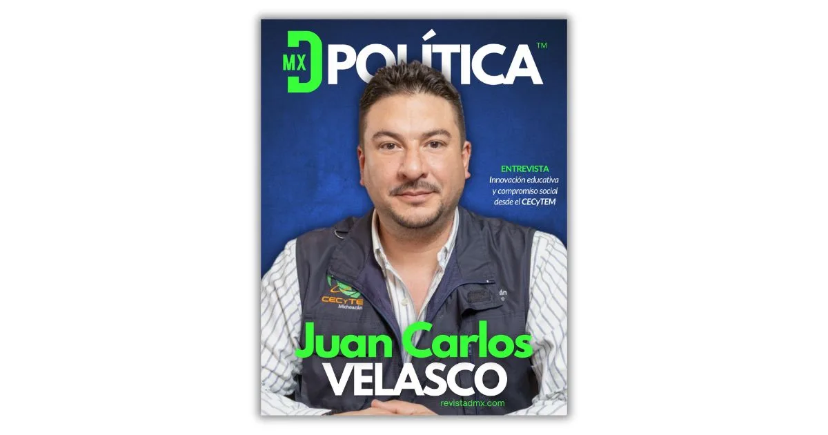 Juan Carlos Velasco: Innovación Educativa y Compromiso Social Desde el CECyTEM